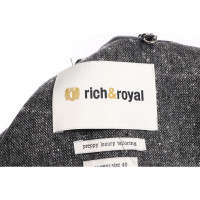 Rich & Royal Veste/Manteau en Gris