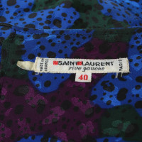 Saint Laurent Bluse mit Muster