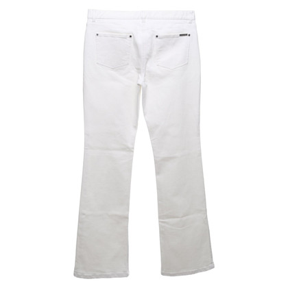 Michael Kors Boot Cut Jeans in Weiß