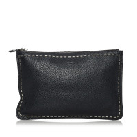 Fendi Pochette in Pelle in Nero