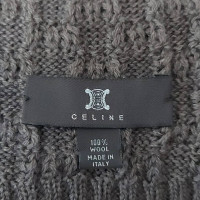 Céline Schal/Tuch aus Wolle in Braun