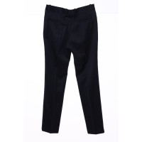 Céline Paire de Pantalon en Laine en Bleu