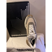 Dsquared2 Sneaker in Pelle scamosciata in Beige