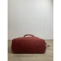 Jacob Cohen Travel bag Leather in Red