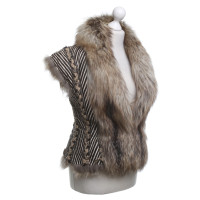 Jean Paul Gaultier Fur vest in brown