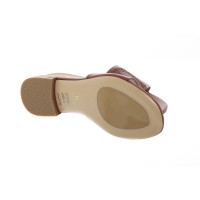 Aigner Sandals Leather in Brown
