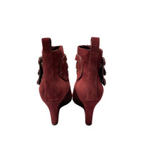 Tabitha Simmons Ankle boots Suede in Bordeaux