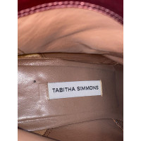 Tabitha Simmons Stiefeletten aus Wildleder in Bordeaux