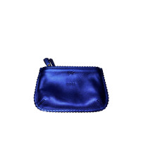 Anya Hindmarch Clutch Leer in Blauw