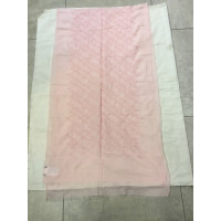 Escada Schal/Tuch aus Baumwolle in Rosa / Pink