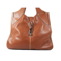 Fay Shopper Leather in Brown