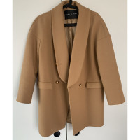 Tara Jarmon Jacket/Coat Wool in Brown