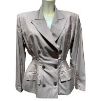Jean Paul Gaultier Jacket/Coat Cotton in Grey