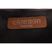 Orciani Handbag Leather in Ochre