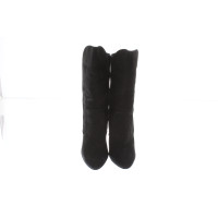 Balmain Stiefel aus Leder in Schwarz