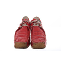 Toni Gard Schnürschuhe aus Leder in Rot