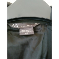Armani Exchange Veste/Manteau en Coton en Noir