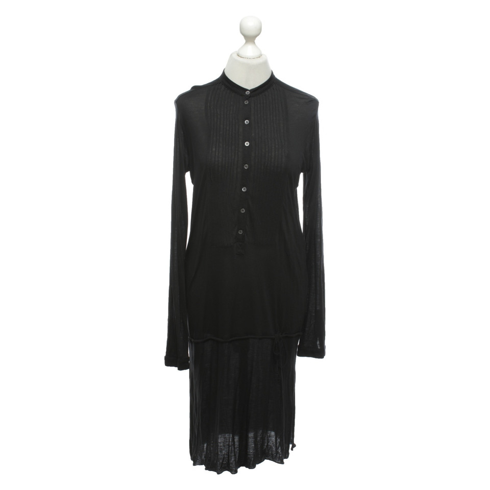 René Lezard Dress Viscose in Black