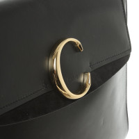 Chloé C Bag Leather in Black