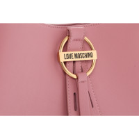 Moschino Love Sac à bandoulière en Rose/pink