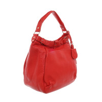 Vanessa Bruno Handtasche aus Leder in Rot