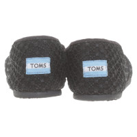 Tom's Slippers/Ballerinas in Black