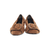 Kennel & Schmenger Slippers/Ballerinas Leather in Brown