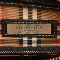 Burberry Clutch Bag Leather in Blue