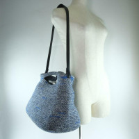 Balenciaga Handbag Canvas in Blue