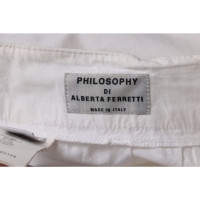 Philosophy Di Alberta Ferretti Skirt Cotton in White