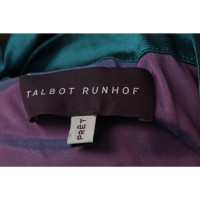 Talbot Runhof Robe en Pétrole