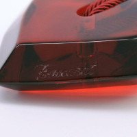 Baccarat Kette aus Glas in Rot