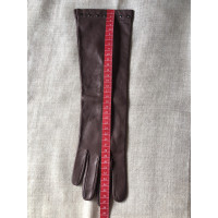 Bottega Veneta Gloves Leather in Brown