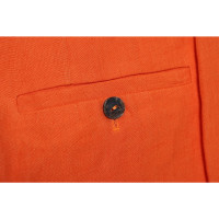 Gunex Hose aus Leinen in Orange