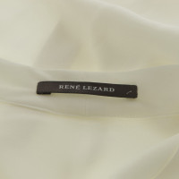 René Lezard Bluse in Weiß