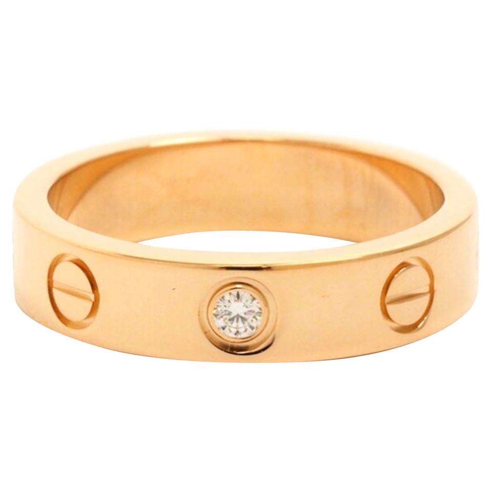 Cartier Love Ring mittel Gold