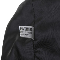 Roberto Cavalli giacca di pelle vintage in nero
