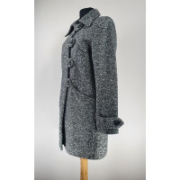 Ba&Sh Jacke/Mantel aus Wolle in Grau