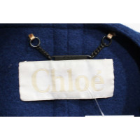 Chloé Veste/Manteau en Laine en Bleu