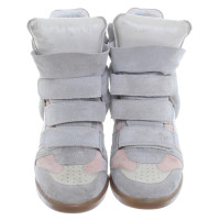 Isabel Marant Zeppa sneakers in pelle scamosciata