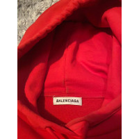 Balenciaga Capispalla in Cotone in Rosso