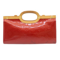 Louis Vuitton Roxbury in Pelle verniciata in Rosso