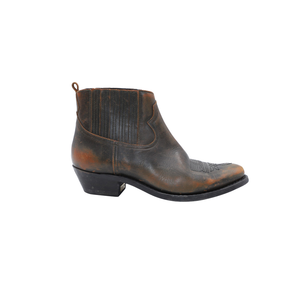 Golden Goose Ankle boots Leather in Brown