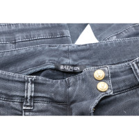 Balmain Jeans in Cotone in Nero