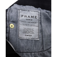 Framed Jeans in Cotone in Nero