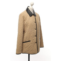 Les Copains Jacket/Coat Leather in Beige