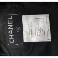 Chanel Rock aus Leder in Schwarz