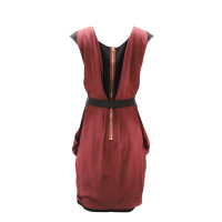 Fendi Kleid aus Wolle in Rot