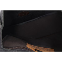 Zanellato Handtasche aus Leder in Grau
