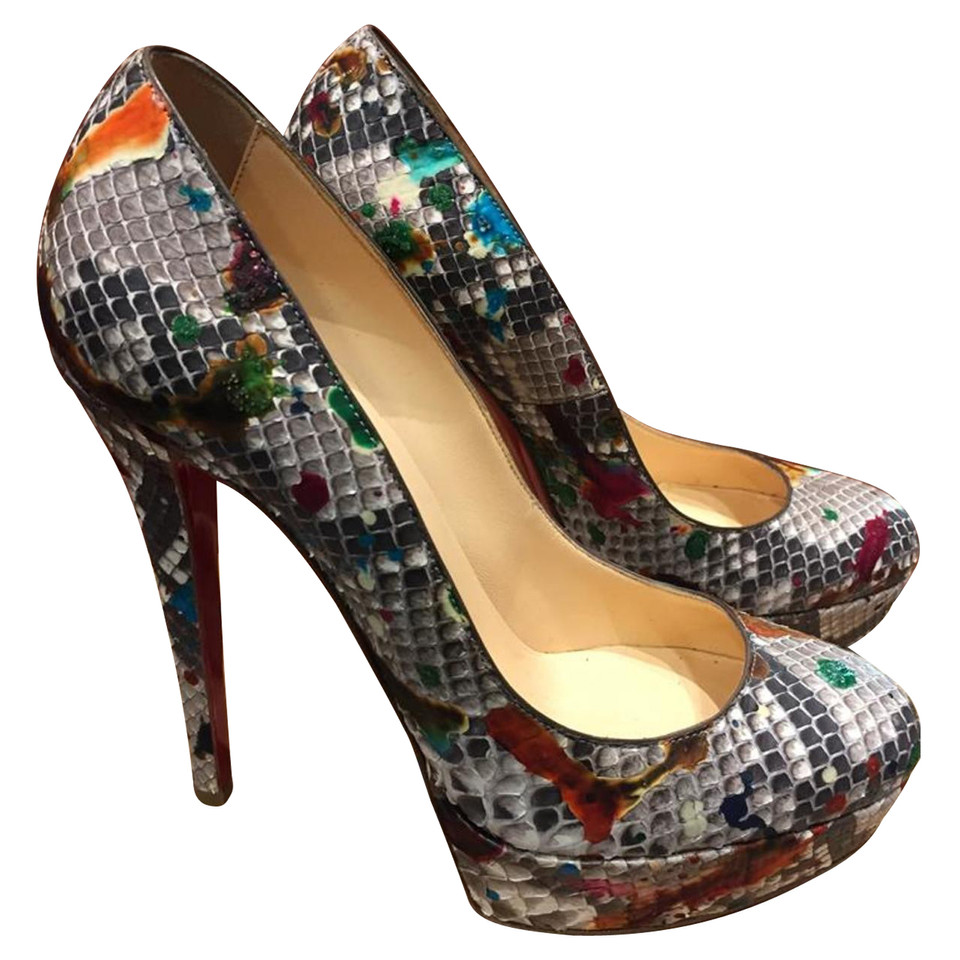 Christian Louboutin pumps realizzato in pitone